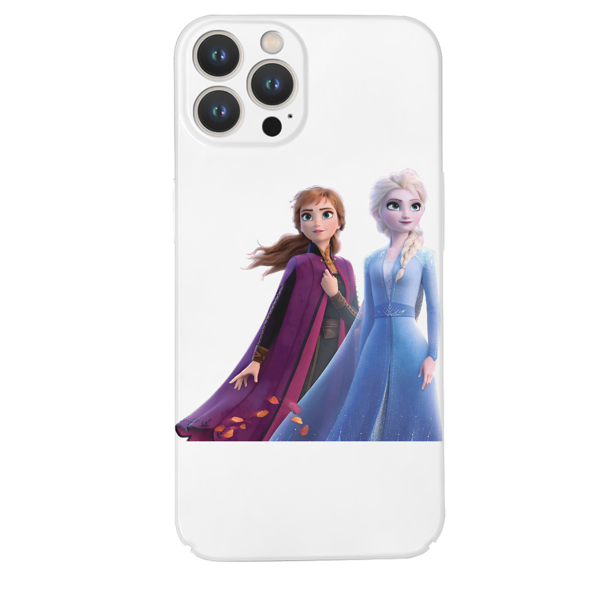 （画像用） アナと雪の女王 アンナ エルサ Frozen Anna Elsa 【iPhone 14シリーズ対応】ハードケース